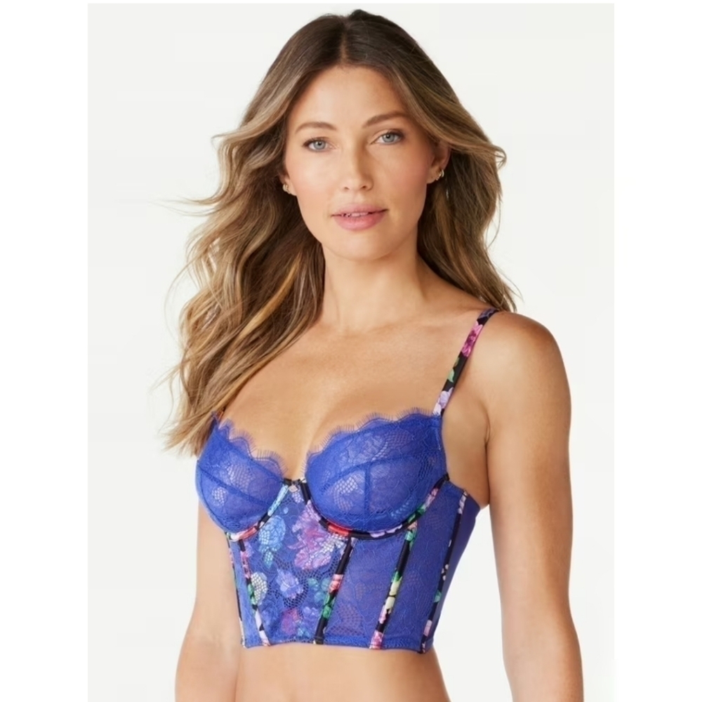 Sophia Inmates by Sophia Vergara Lace Bralette Size 40C